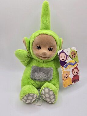2016 Spin Master Teletubbies “Dipsy" Green Character Plush Toy With Tags
